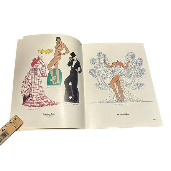 Great Black Entertainers Paper Dolls in Full Color by Tom Tierney 1984 Mint Con. - Picture 3 of 11